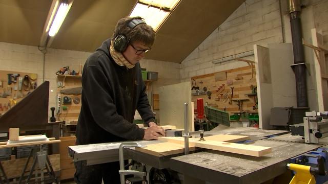 Méry: Sébastien Gubin, artisan ébéniste, a pu reprendre ses activités