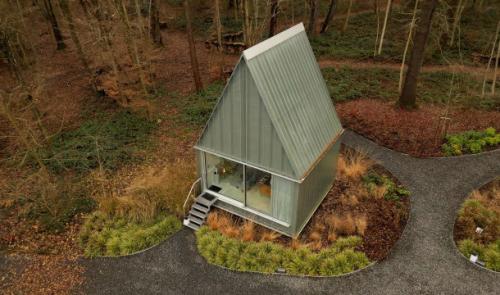 Modave: les shelters primés pour leur architecture innovante