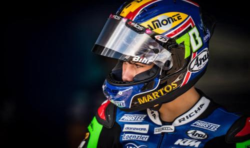 Moto : Barry Baltus ne roulera plus pour le team PrÍ¼stel en 2021