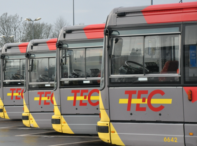 Mouvement social chez un sous-traitant du TEC, plusieurs lignes impactées