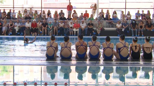 Natation synchronisée: immersion au gala des championnes de Belgique