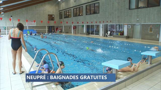 Neupré : piscine gratuite pour les habitants 