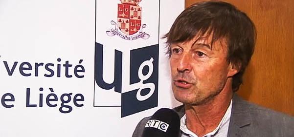 Nicolas Hulot à l'ULG