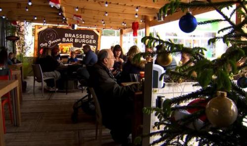 Noël s'invite en mai dans ce restaurant hutois