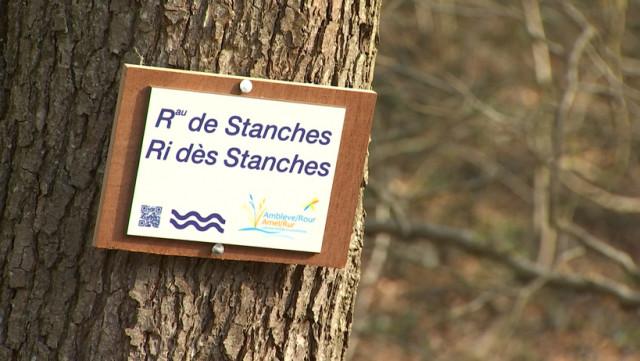 Les cours d'eau retrouvent leur nom au bord des sentiers