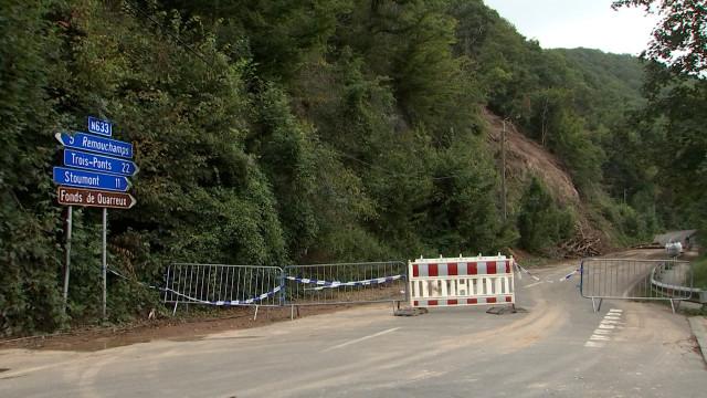 Nonceveux : les travaux de sécurisation débutent pour rouvrir la N633 