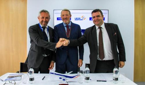 Nouveau partenariat pour Liège Airport, 400 nouveaux emplois en vue 