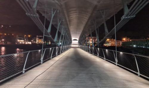 Nouveau Pont de Tilff : dernière ligne droite 