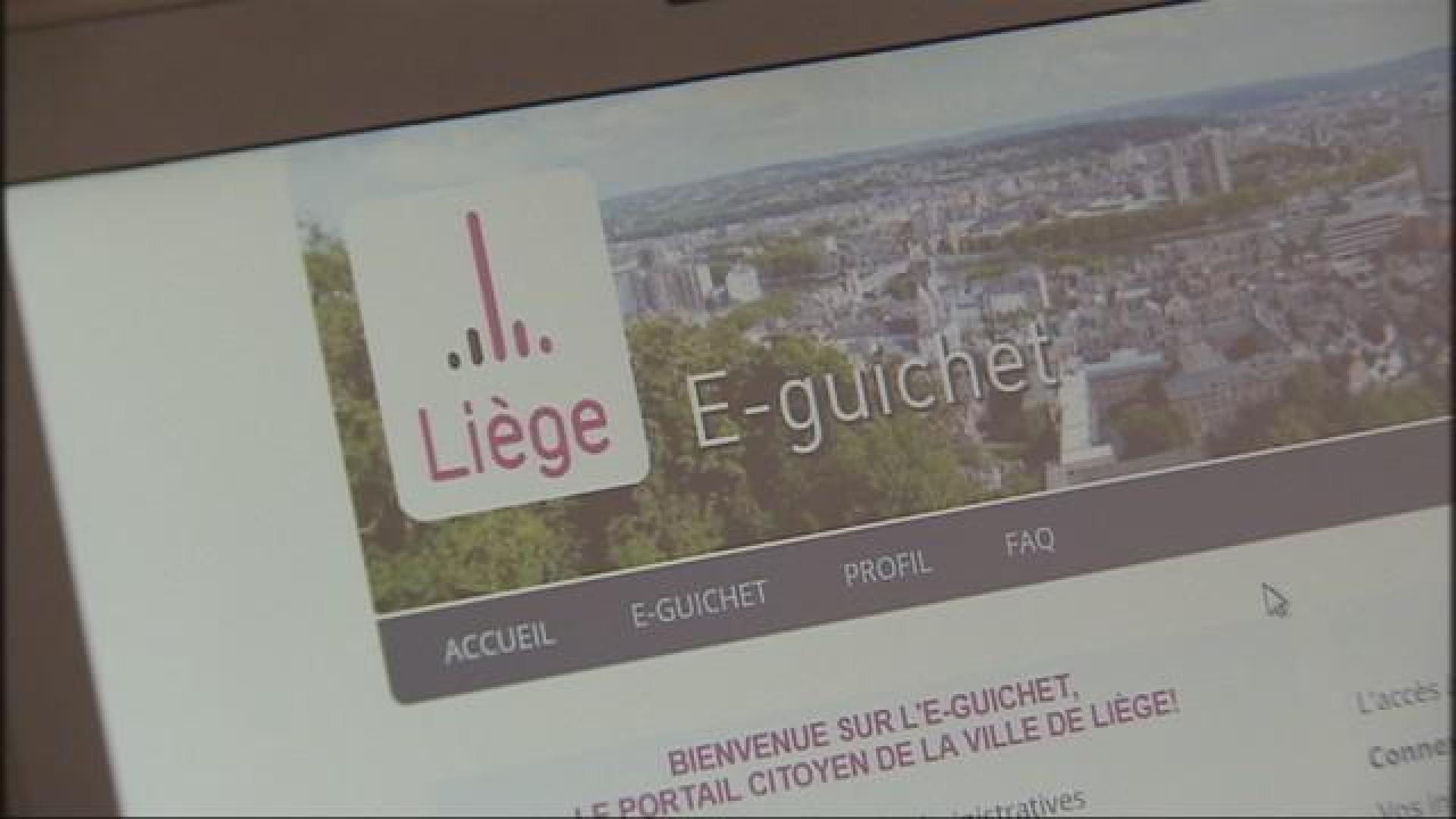 Nouvel E-guichet à Liège pour commander des documents