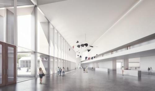 Nouvelle Halle des Foires de Liège à Bressoux .