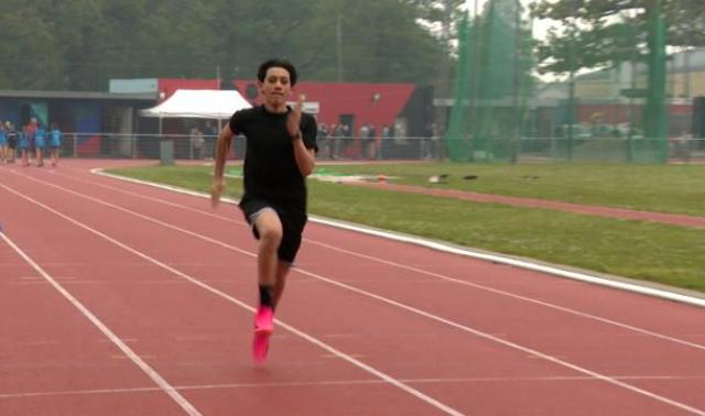 Nouvelle piste d'athlétisme indoor à Seraing