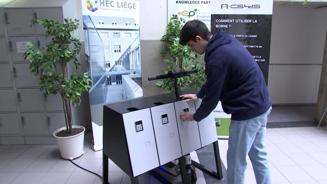 Nouvelles bornes pour trottinettes à HEC 