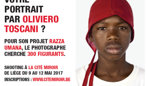 Olivier Toscani cherche des Liégeois(es) à photographier