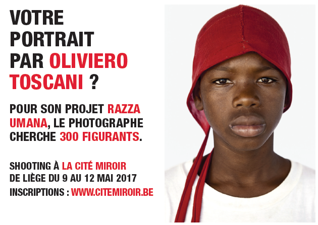 Olivier Toscani cherche des Liégeois(es) à photographier