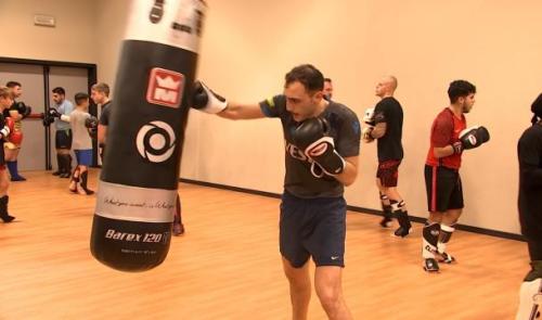 On boxe au centre sportif de Flémalle ! 