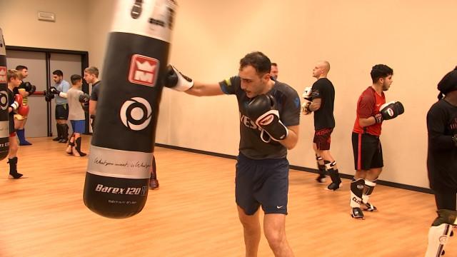 On boxe au centre sportif de Flémalle ! 