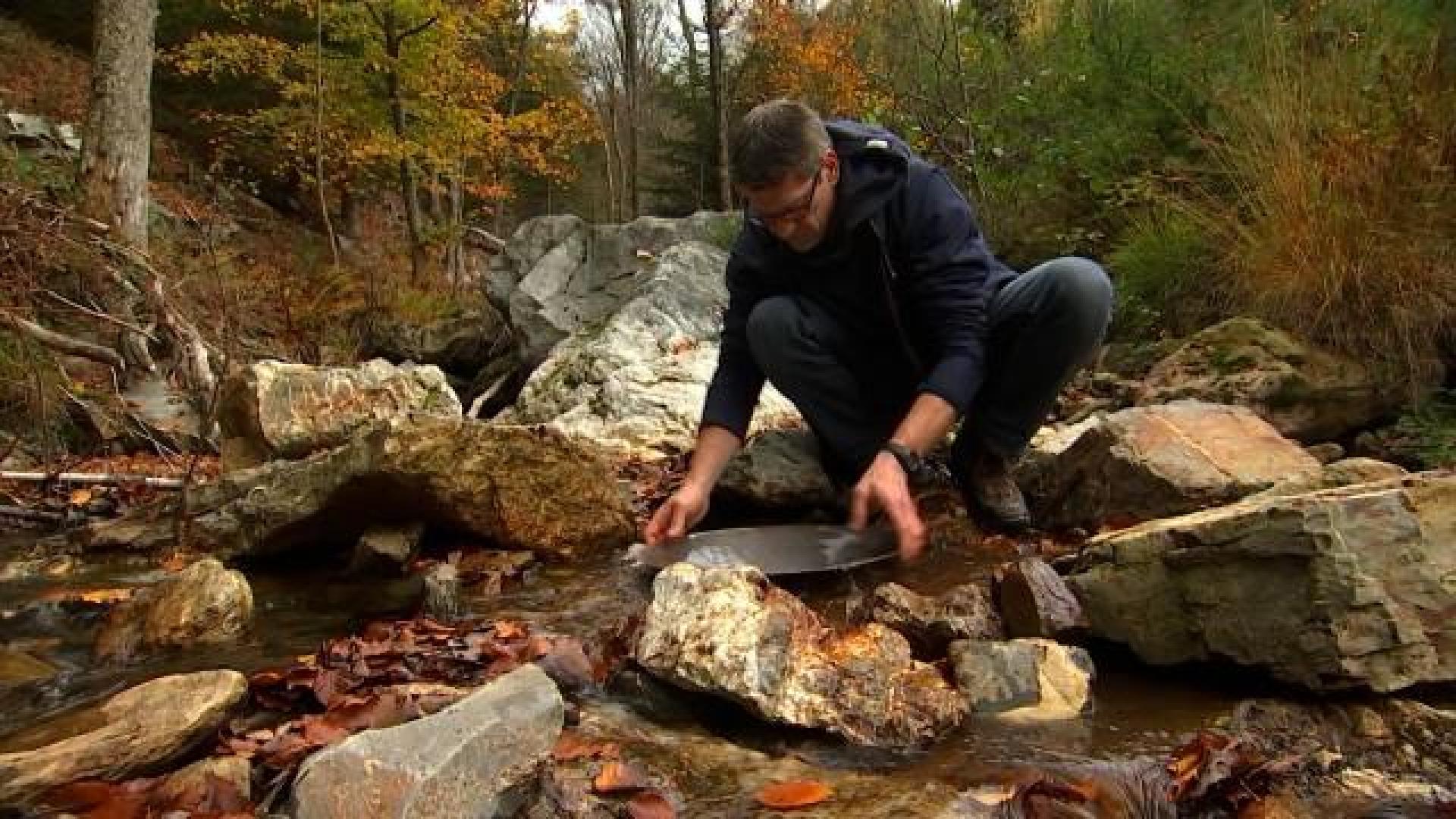 Aywaille : de l'or dans nos rivières