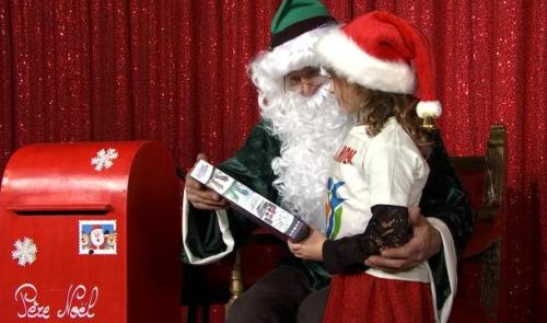 Le "Père Noël vert" gâte 300 enfants