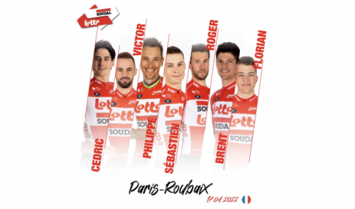 Philippe Gilbert au départ de Paris-Roubaix