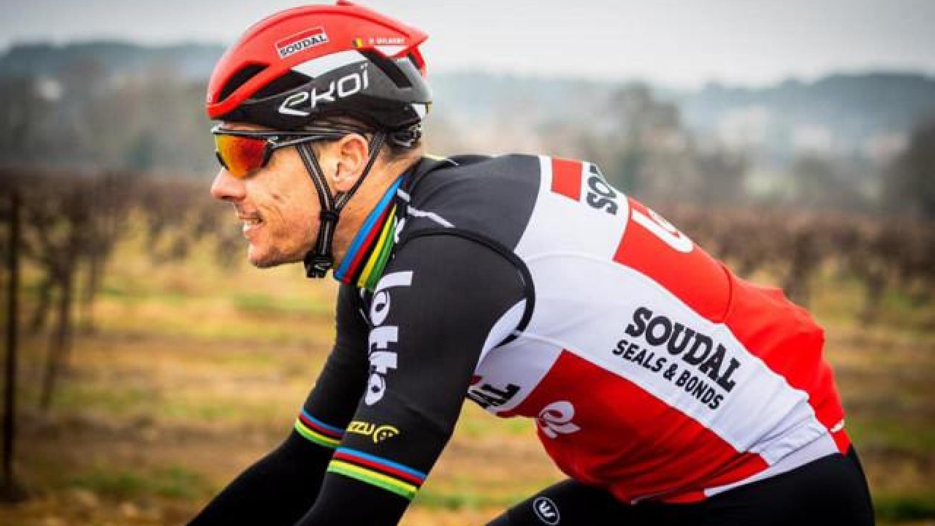 Philippe Gilbert en leader pour la course d'ouverture