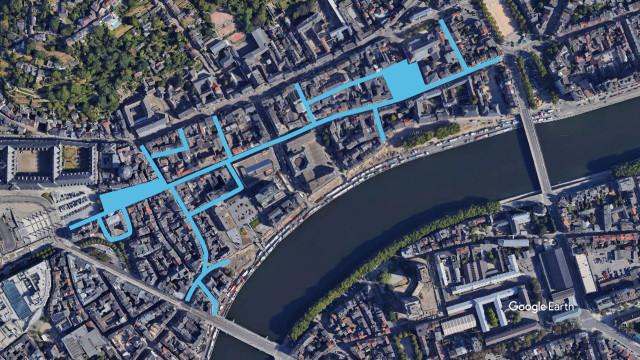 Un nouveau piétonnier au coeur de Liège