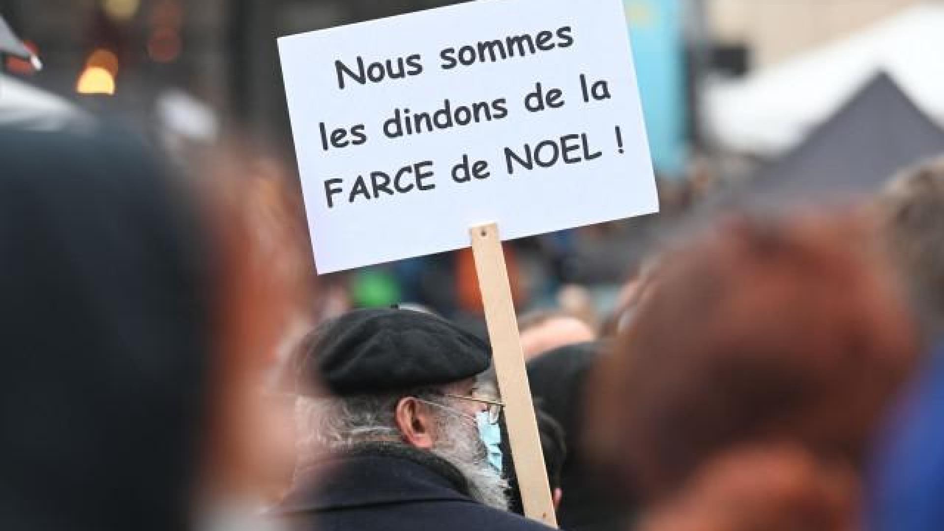 Plusieurs centaines de personnes rassemblées contre les mesures envers la culture à Liège