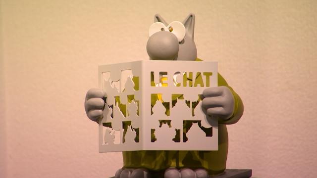Pour ses 40 ans, le Chat s'expose à la Galerie Liehrmann