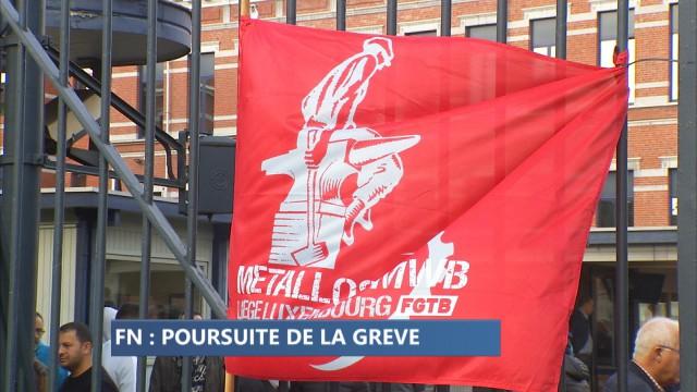 Poursuite de la grève à la FN Herstal