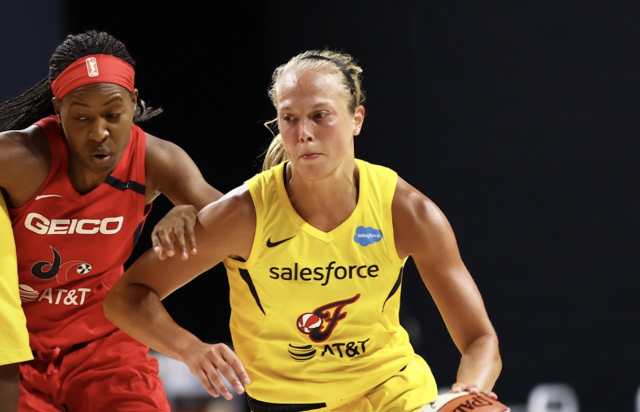 Premier match et premières stats aux Etats Unis pour Julie Allemand