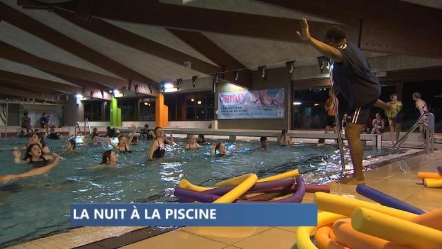 Première Aqua Night à Huy