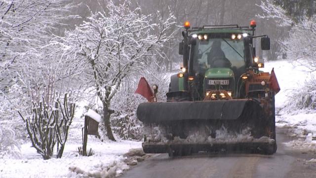 Première offensive hivernale: la neige s'invite furtivement