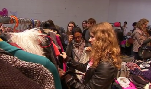 Pretty sunday : vide-dressing géant aux halles des foires de Liège 
