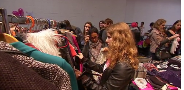 Pretty sunday : vide-dressing géant aux halles des foires de Liège 