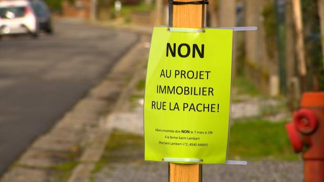 Projet d'écoquartier contesté à Amay