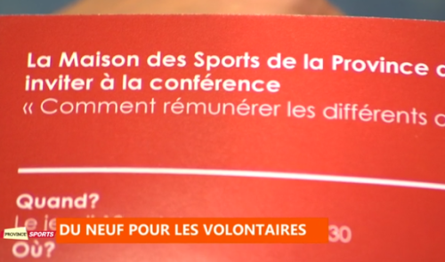 Province sports: Conférence sur le bénévolat