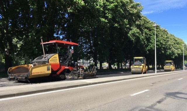 Quai des Ardennes en travaux pour le maillot jaune