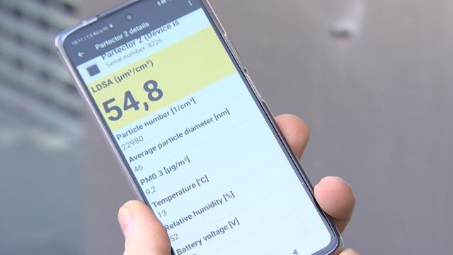 Quantifier et cartographier la qualité de l'air à Liège