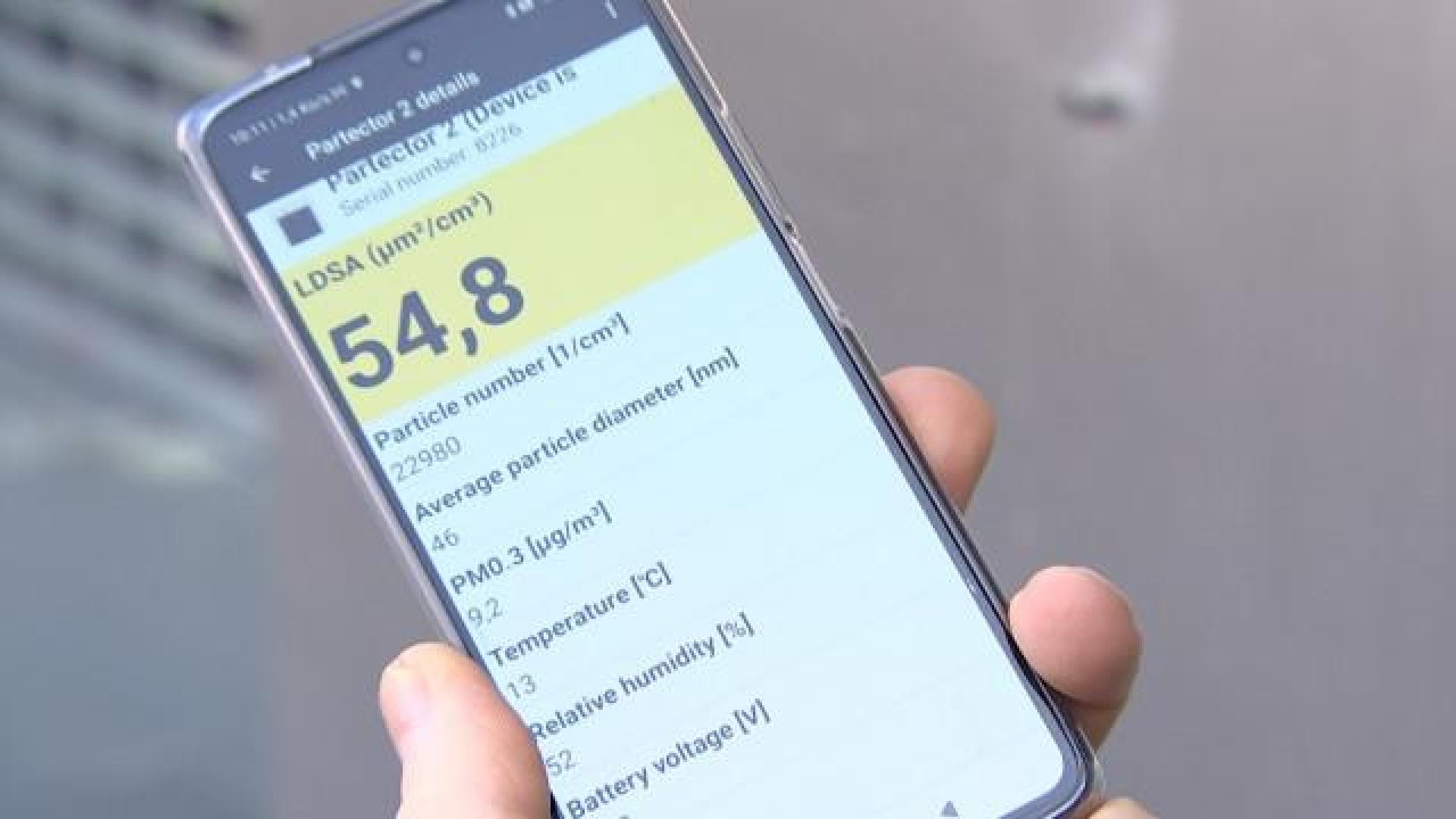 Quantifier et cartographier la qualité de l'air à Liège
