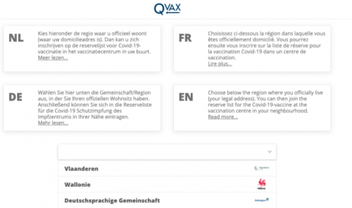 Vaccination: 1 minute pour s'inscrire sur QVAX!