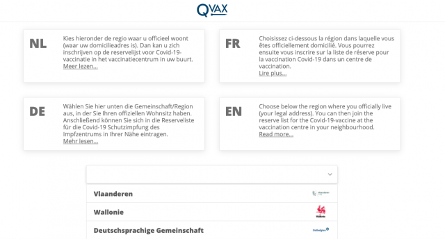 Vaccination: 1 minute pour s'inscrire sur QVAX!