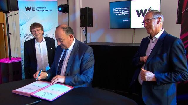 Rachat des anciennes friches liégeoise d'ArcelorMittal 
