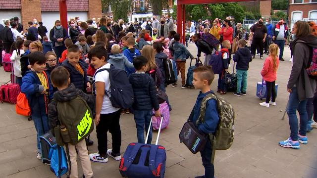 Rentrée des classes en zone sinistrée 