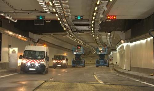 Réouverture du tunnel de Cointe le 28 août