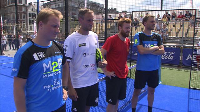 Les titans du padel belge se sont affrontés à Liège