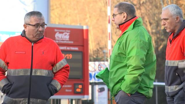 Reprise du travail chez Coca-Cola à Chaudfontaine