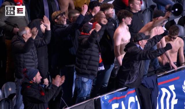 Lambot : "Une grosse prestation pour faire plaisir aux fans à distance" 