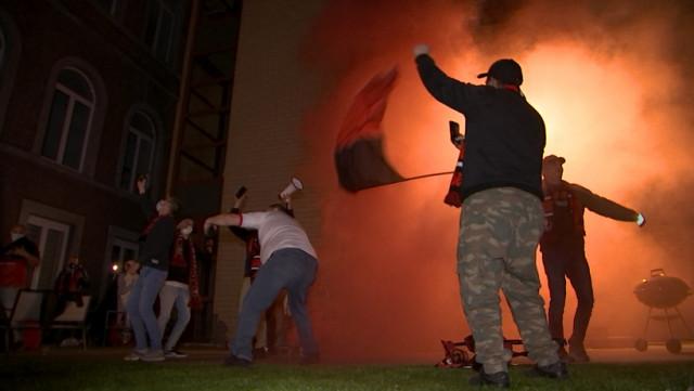 RFC Seraing: des Métallos nous accueillent pour vivre la montée