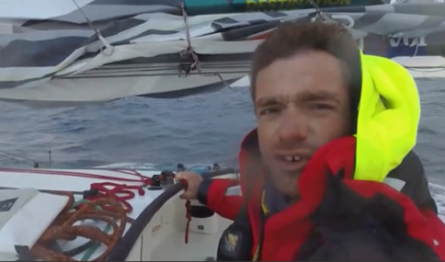 Route du rhum : Jonas Gerkens toujours en course 