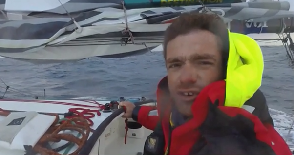 Route du rhum : Jonas Gerkens toujours en course 