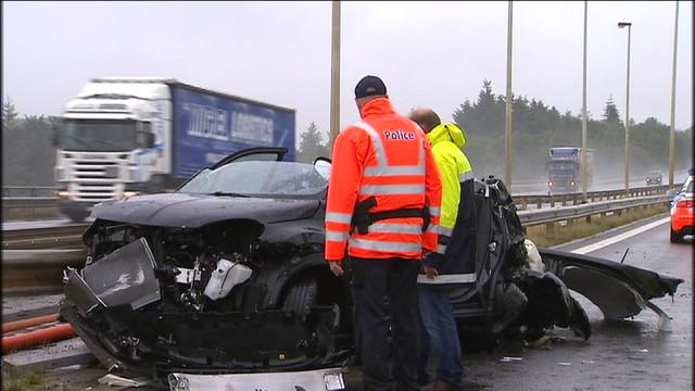Routes liégeoises : moins de morts et d'accidents